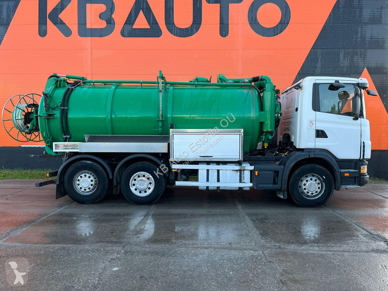 Lastbil Scania R 124 6x2*4 TANK 1500 I + 13000...