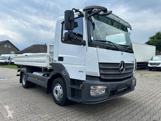 Kamion Mercedes 818 Dreiseitenkipp Vermietung...