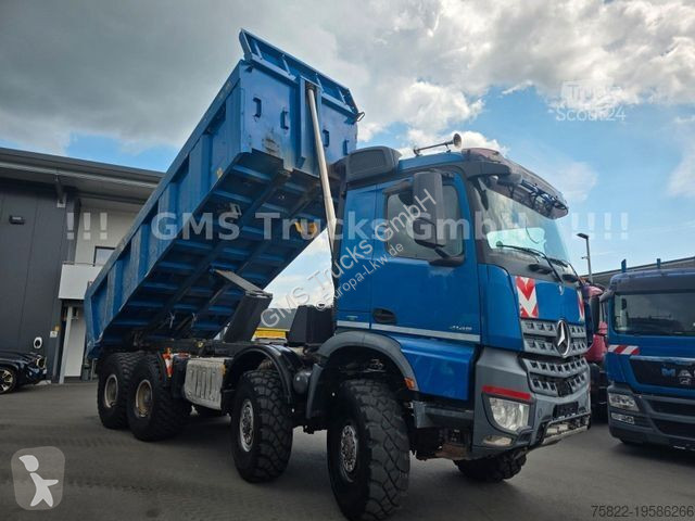 Kamion Mercedes 4145 / 8X8 ALLRAD / Meiller 18...