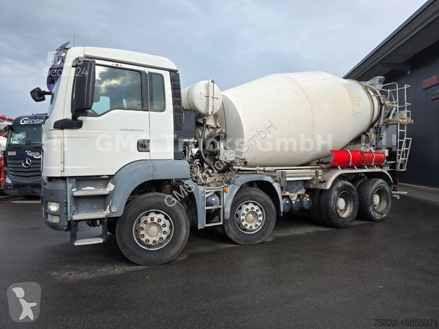Lastbil MAN TGS 35.440 /8X4 / Wechsel 9qm Mixer...