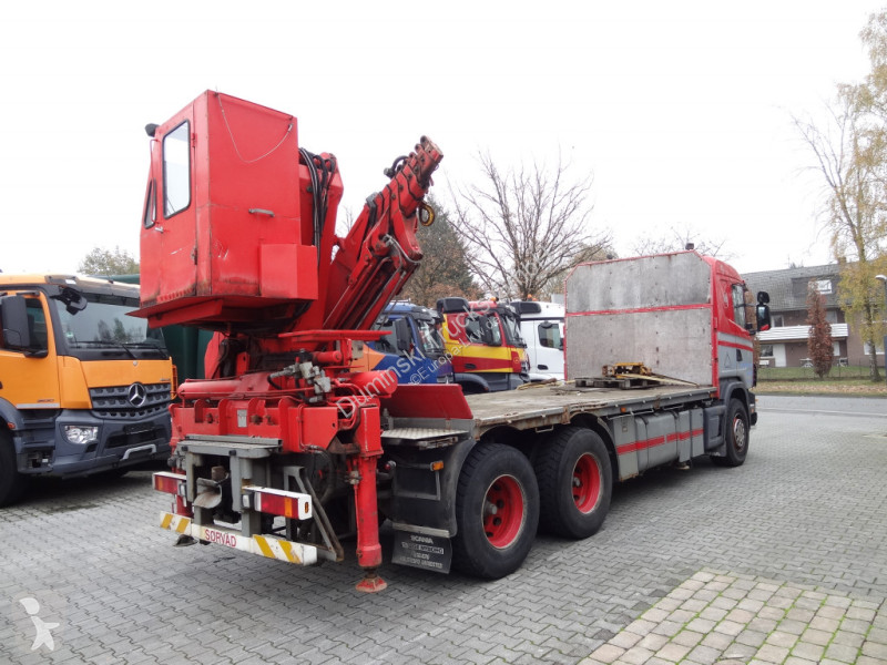 Camion Scania R144 460 6X4 Fassi 360 bis 25 Meter