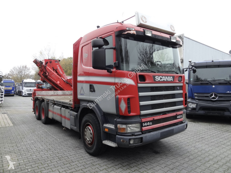 Camion Scania R144 460 6X4 Fassi 360 bis 25 Meter