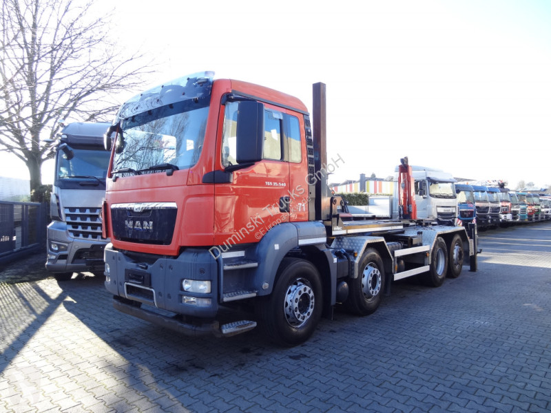 Lastbil MAN TGS 35.440 8X2 Haken/ Silosteller...