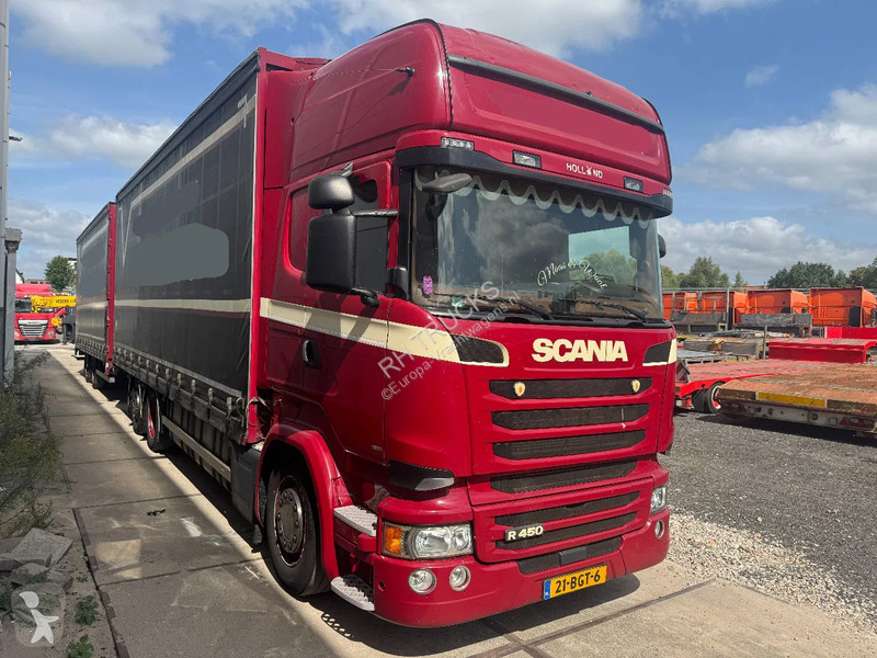 Kamion Scania 6X2 EURO6 + VAN ECK HANGER