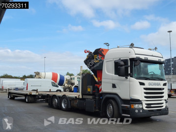 Kamion jeřáb Scania