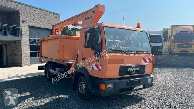 Camion MAN Steiger Hubarbeitsbühne Ruthmann