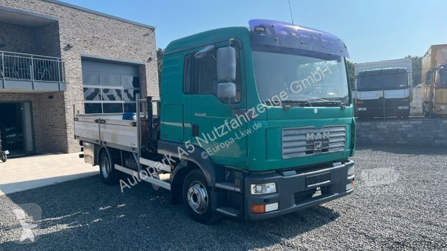 Lastbil MAN TGL 8.180 4x2 Kran Hiab Tempomat