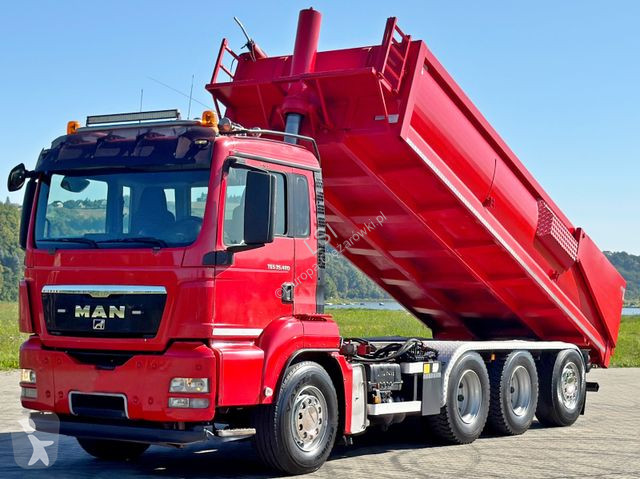 Kamion MAN 35.480 * KIPPER 6,30 m * 8x4