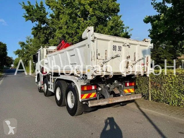 Camion Mercedes 3241 Kipper + Kran HMF 1643 -Z2...