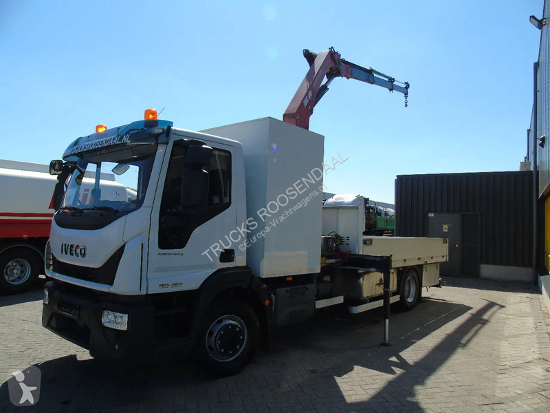 Camion Iveco 160E25 + HMF 1210K-RC + EURO 6
