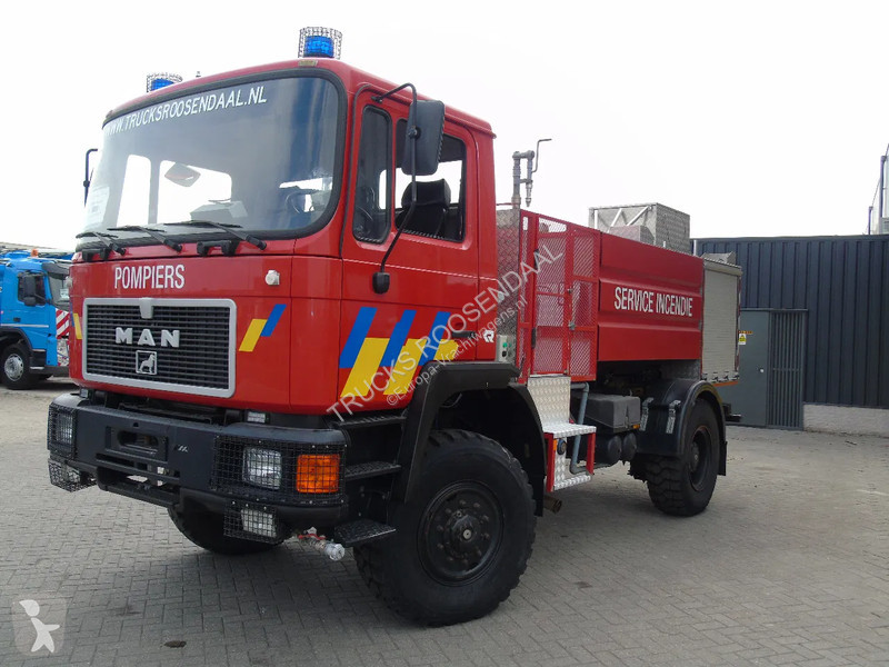 Camion MAN F16 .240 + 4x4 + PUMPS COMPTE +...