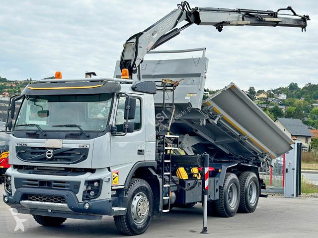 Camión Volvo FMX 420 Kipper 5,10m *FASSI...