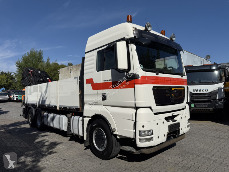 Camion MAN TGX 6X2 Hiab 422 + Jib + Winde