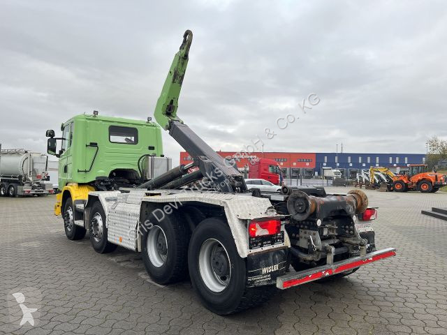 Camion Scania 450 8x4 Trösch Abrollkipper