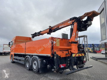 Camion grue ridelles MAN