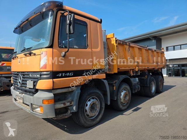 Kamion Mercedes 4143 / Meiller Bordmatik /...