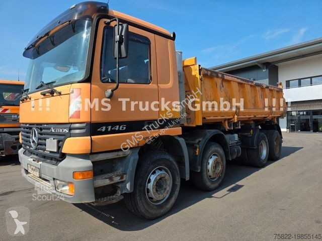 Kamion Mercedes 4143 / Meiller Bordmatik /...