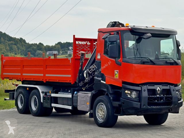 Kamion Renault K 380 * HIAB 144 BS - 3 HIDUO +...