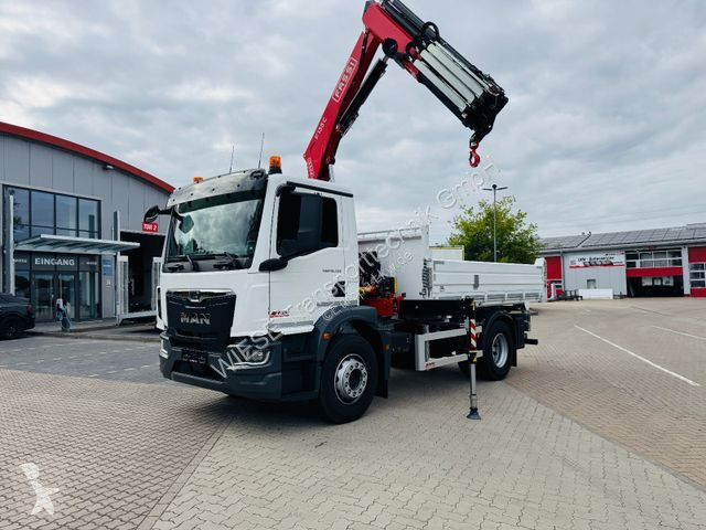Kamion MAN 4x4 mit Fassi Ladekran Sofort Verfügbar