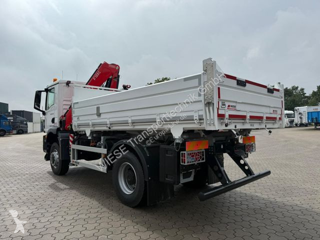 Kamion MAN 4x4 mit Fassi Ladekran Sofort Verfügbar