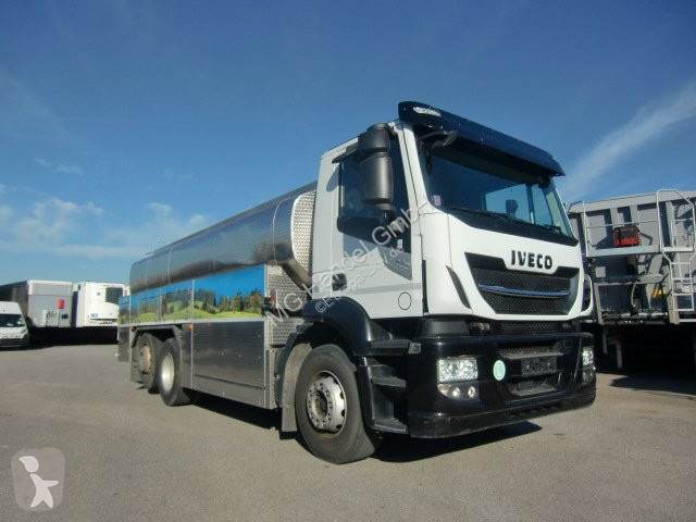 Camion Iveco Stralis AD 260 SYS Milchtankwagen,...