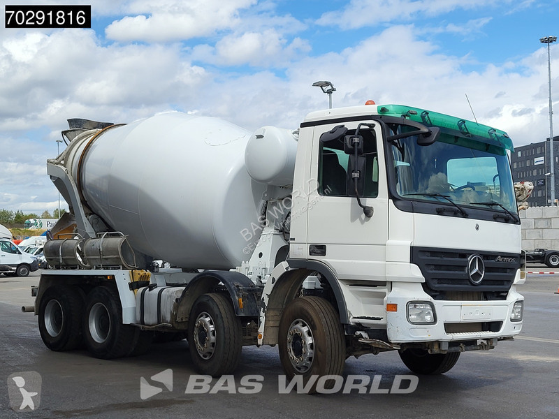 Camion Mercedes 3236 8X4 9M3 Stetter Mixer...