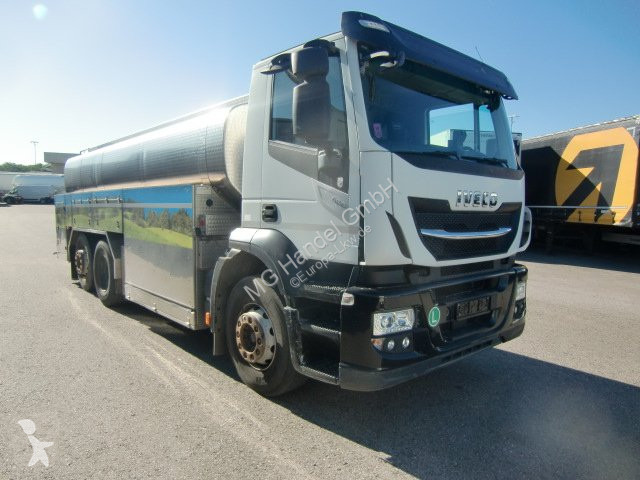 Camion Iveco Stralis AD 260 SYS Milchtankwagen,...