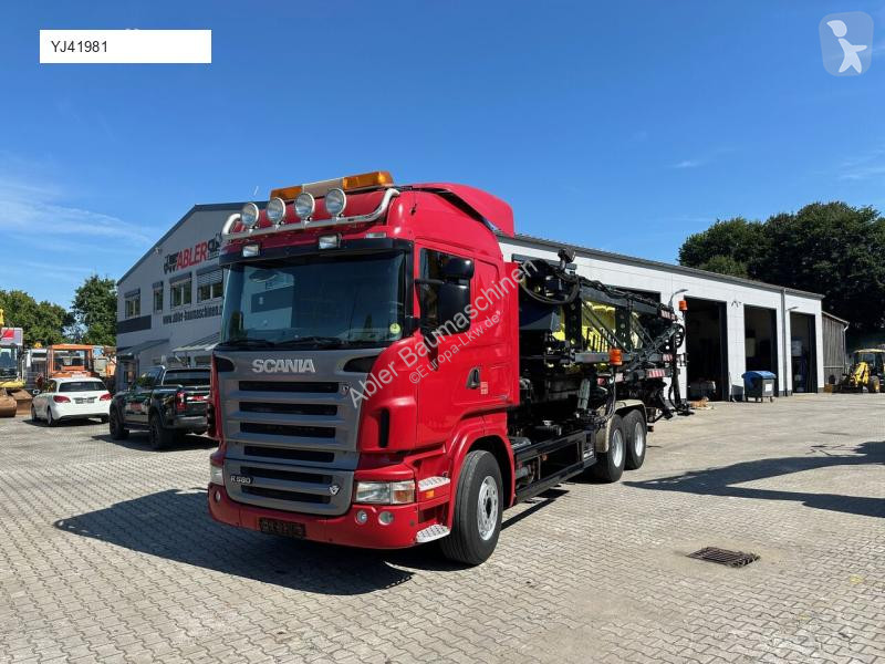 شاحنة Scania R580  mit Küpper Weisser...