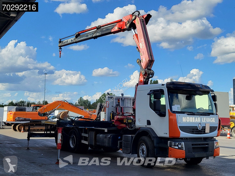 Camion Renault 370 6X2 Fassi F330B.23 Kran...