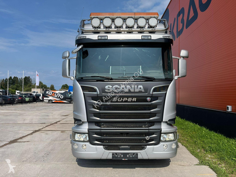 Vrachtwagen Scania R 520 8x4*4 RETARDER / BOX...