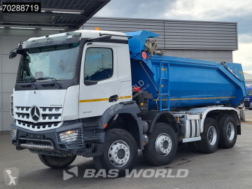 Lastbil Mercedes Arocs 3243 8X4 Retarder 18m3 Marrel Steelsuspension Automatic MirrorCam Navi Euro 6