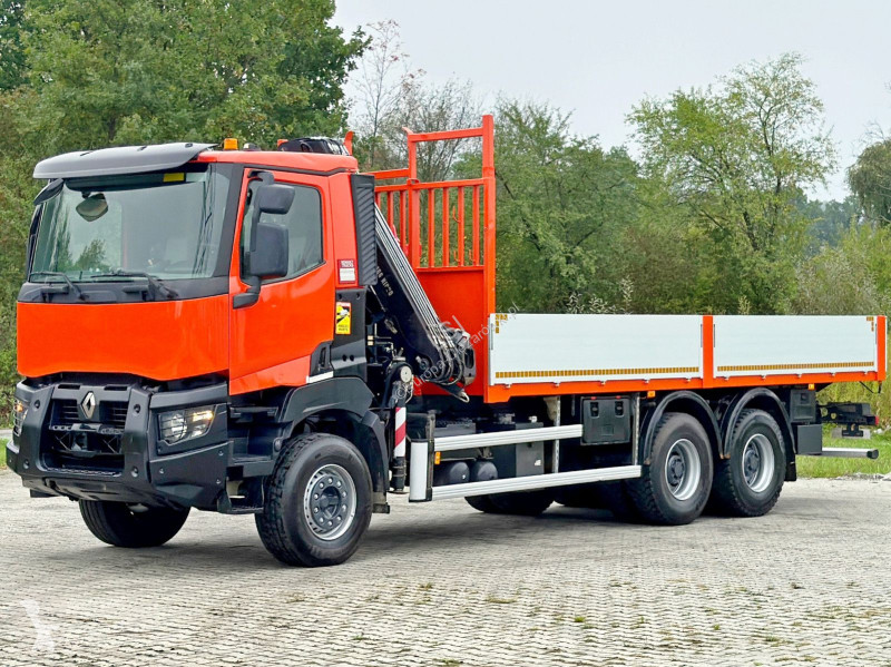 شاحنة Renault K 380 * HIAB 166 BS-3 HIDUO +...