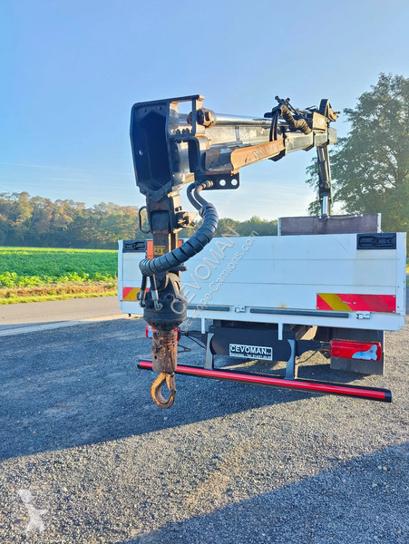 شاحنة MAN 18.250 Open box + HIAB 166-3
