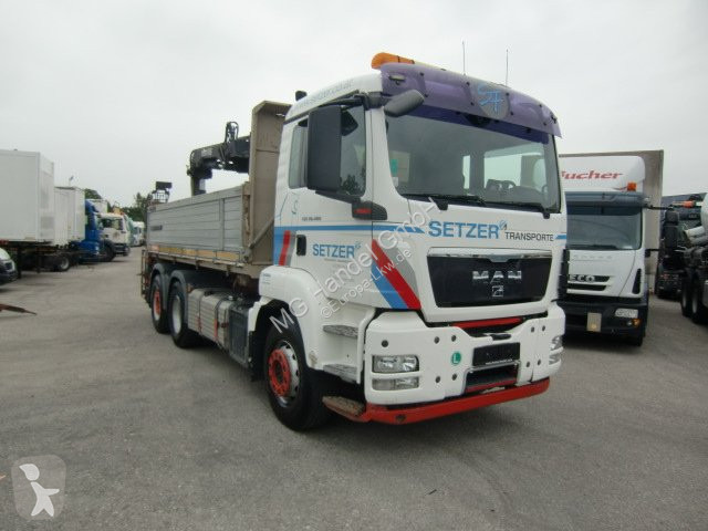 Camion MAN TGS 26.400 3-Seitenkipper, 6x2-2...