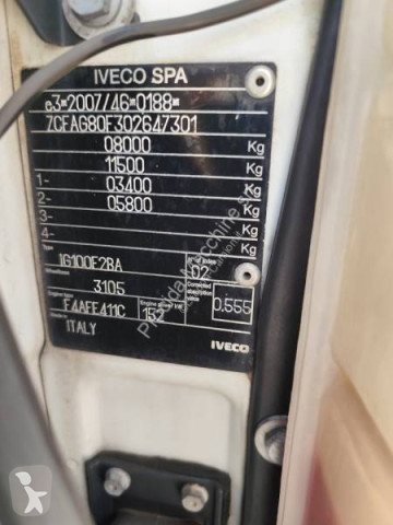 شاحنة قلابة ذات تفريغ خلفي وجانبي Iveco