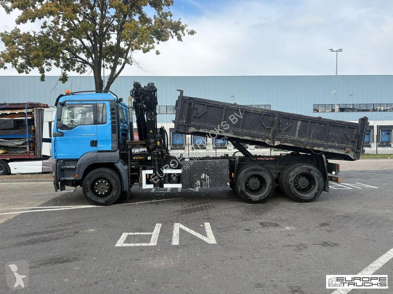 شاحنة MAN 33.360 Full Steel - Hiab 166E -...