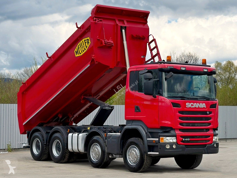 شاحنة Scania R 410 * Kipper * TOZUSTAND / 8x4
