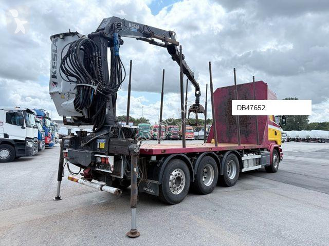 Camión Scania R580 V8 8x4*4 Crane Kesla 21127 /...