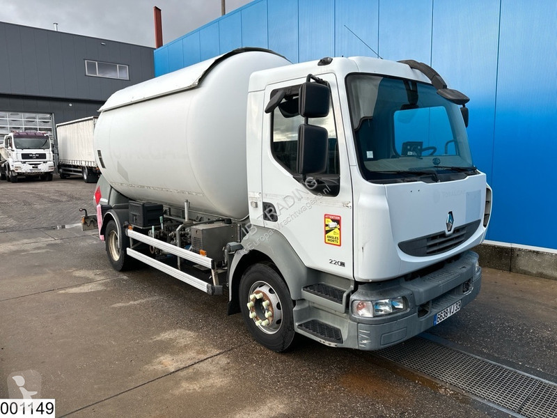 شاحنة Renault 220 Dxi 16104 Liter, LPG GPL,...