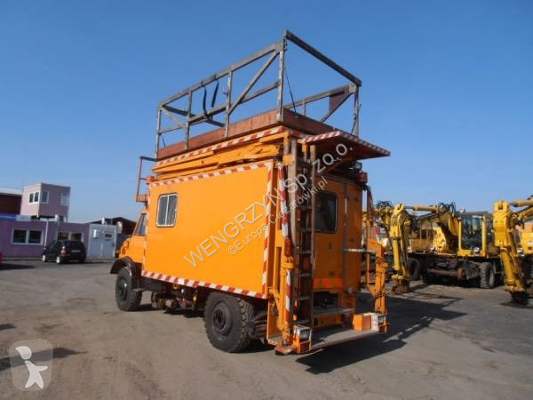 شاحنة Unimog PODNOŚNIK KZW MPK POGOTOWIE SIECIOWE