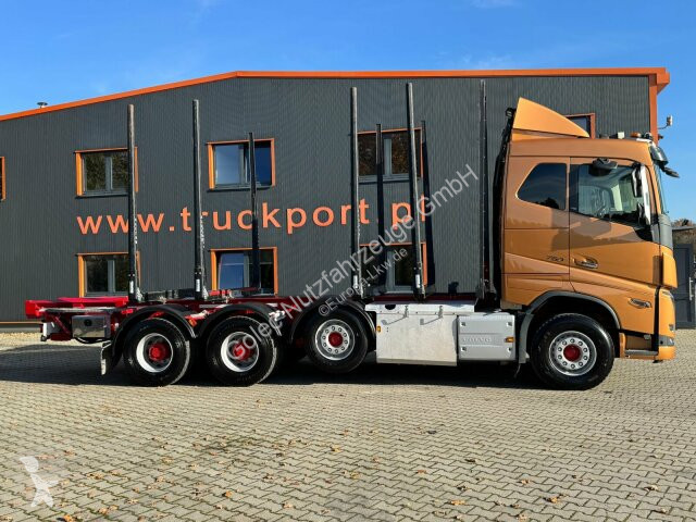 شاحنة Volvo FH16 750 8X4 Holztransport Alukar TOP!