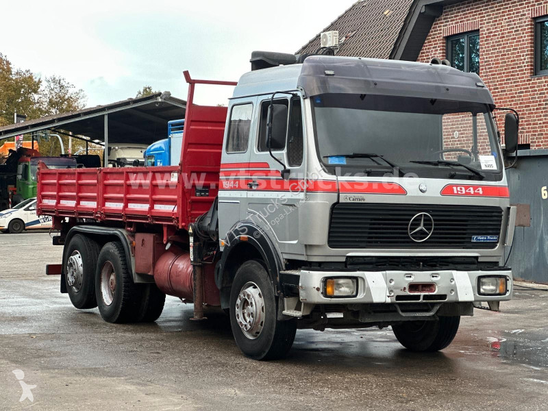 شاحنة Mercedes s 6x2 DSK Hiab-Ladekran