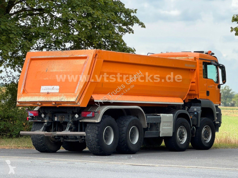 شاحنة MAN 41.500 8x8 Blatt/Blatt Meiller Klima