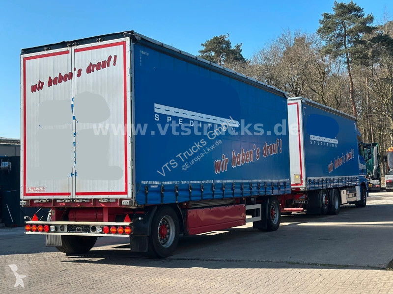 شاحنة مقطورة MAN TGX 6x2 + Langfeld LPA18L...