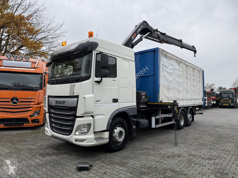 شاحنة DAF XF480 6X2*4 Kran Hiab X-HiDuo 188
