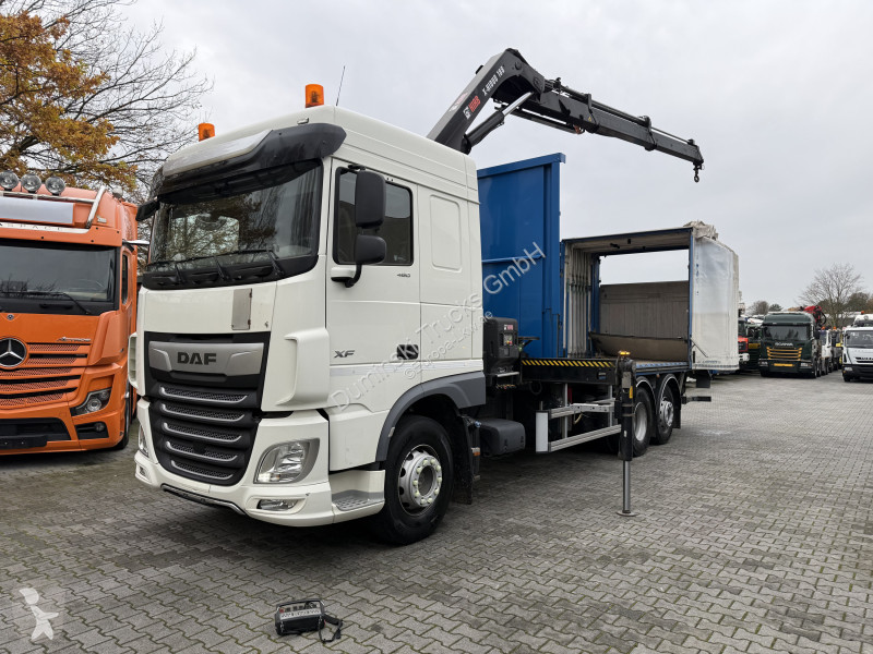 شاحنة DAF XF480 6X2*4 Kran Hiab X-HiDuo 188