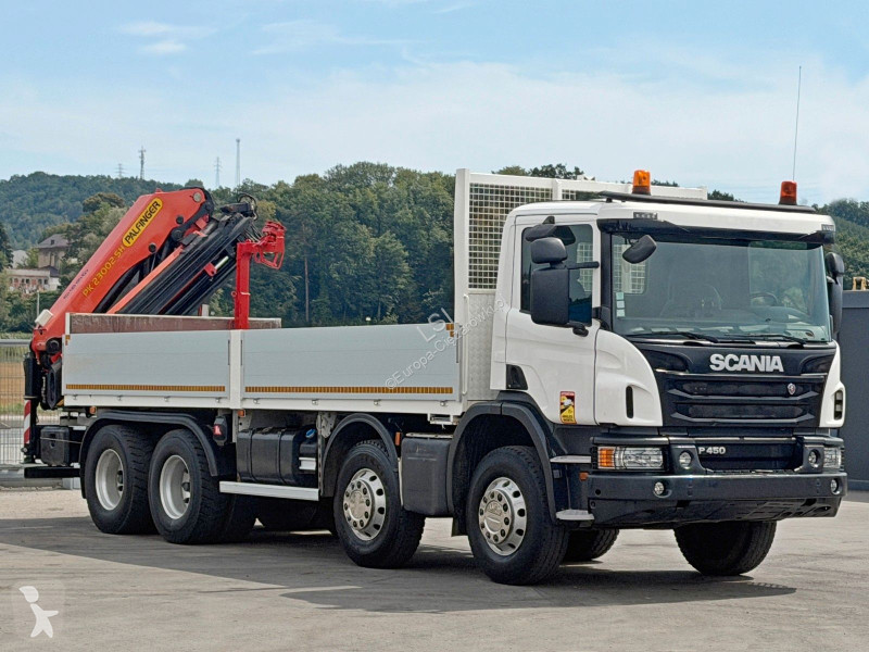 شاحنة Scania 450* RITSCHE 6,90m * K 23002- SH C...