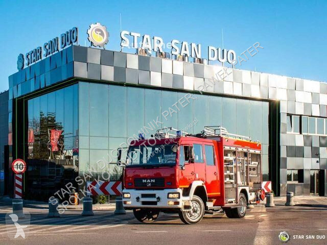 شاحنة MAN L 80 4x4 Straż Pożarna Firetruck...
