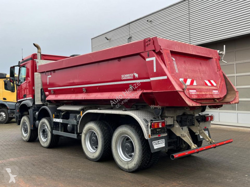 شاحنة Mercedes Arocs 4145 8x6 4 Achs Muldenkipper