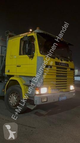 شاحنة Scania R 112 M 2 SEITENKIPPER KRAN
